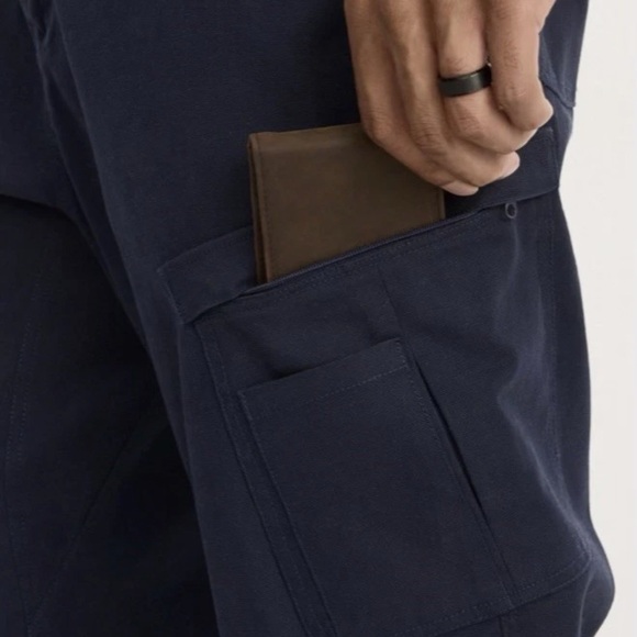 Luke Bryan x Jockey Outdoors Cargo Pants 34x30 Navy Regular Fit NWT - Picture 2 of 7